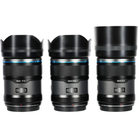 Комплект объективов Sirui Sniper 23/33/56 мм F/1.2