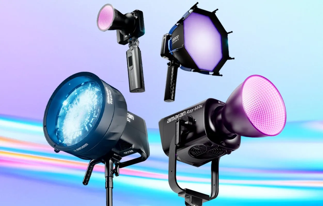 Серия осветителей Amaran Ray